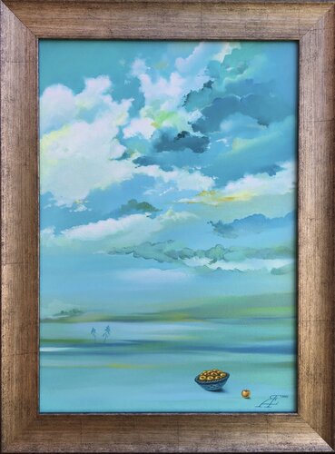 Unexpected gifts. di Alexander Jazykov, Pittura in vendita su Singulart