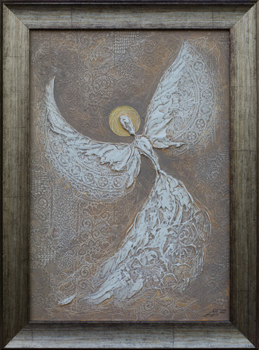 Angel of Lace Memories. di Alexander Jazykov, Pittura in vendita su Singulart