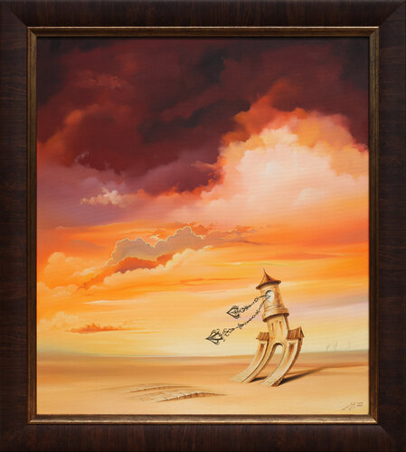 Time Will Show the Way. de Alexander Jazykov, Pintura a la venta en Singulart
