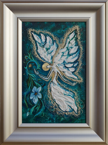 Angel of Pure Confessions. di Alexander Jazykov, Pittura in vendita su Singulart