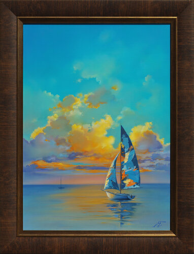 At Dawn van Alexander Jazykov, Schilderij te koop op Singulart