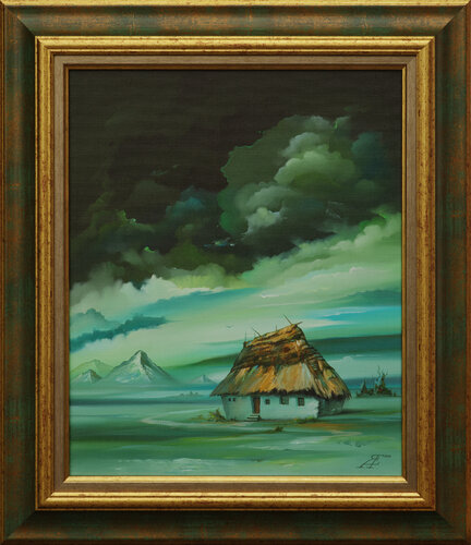 On the edge of calm. de Alexander Jazykov, Pintura a la venta en Singulart