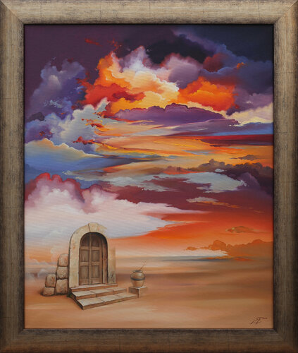 Portal to another life. van Alexander Jazykov, Schilderij te koop op Singulart