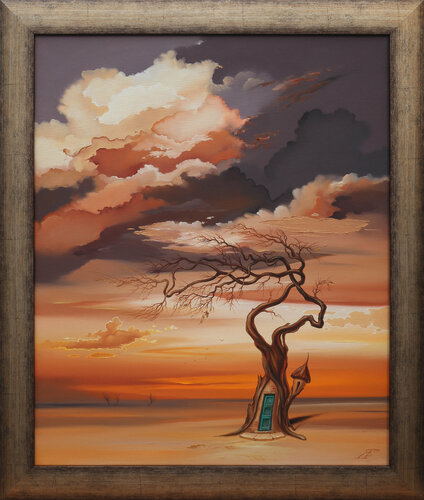 Solitude for thoughts. van Alexander Jazykov, Schilderij te koop op Singulart