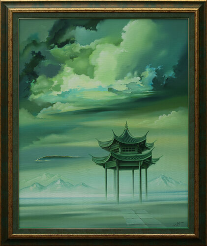 The Eternal Path de Alexander Jazykov, Pintura a la venta en Singulart