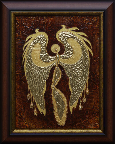 Reborn Angel. van Alexander Jazykov, Schilderij te koop op Singulart