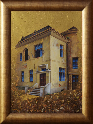 Talk with the past. de Alexander Jazykov, Pintura a la venta en Singulart