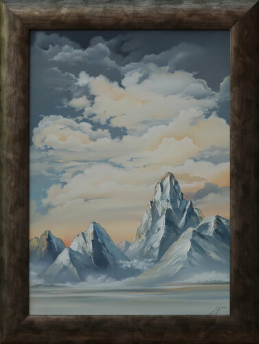 Echo of silence. de Alexander Jazykov, Pintura a la venta en Singulart