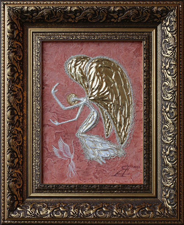 Angel and Soul Meeting Alexander Jazykov