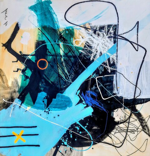 MAGIC BOX de Yossef Ben-Sason, Pintura a la venta en Singulart