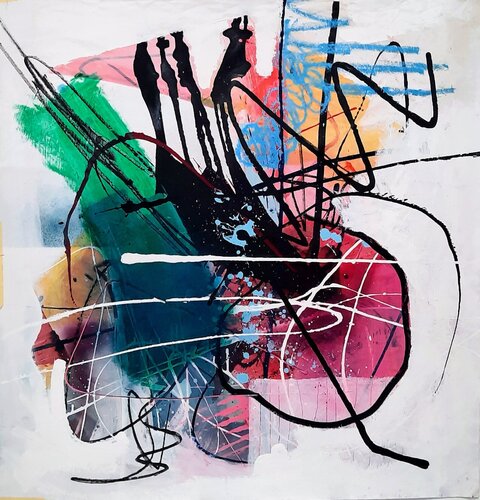 UNTITLED van Yossef Ben-Sason, Schilderij te koop op Singulart