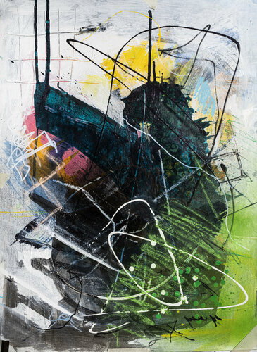 BECOMING ONE di Yossef Ben-Sason, Pittura in vendita su Singulart