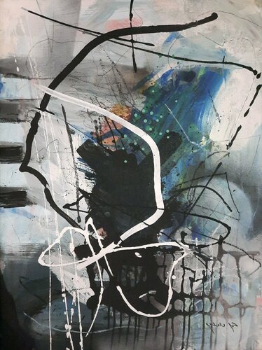 HIDING PLACE van Yossef Ben-Sason, Werk op papier te koop op Singulart