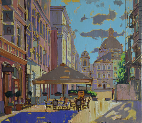 Noon di Vira Hrabar, Pittura in vendita su Singulart