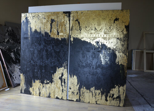 Atlas 2 di Vira Hrabar, Pittura in vendita su Singulart