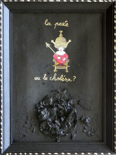 Le glaive et le goupillon van Bruno Aimetti, Schilderij te koop op Singulart