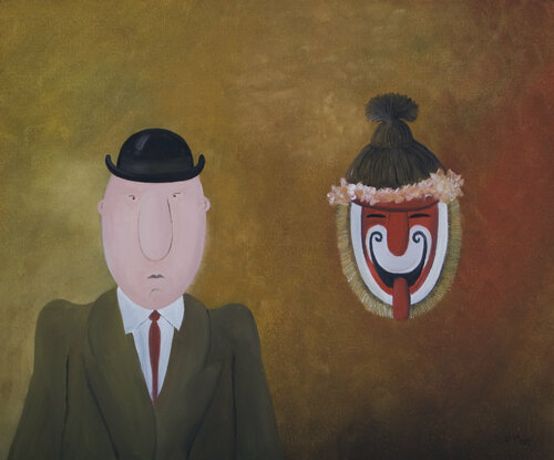 Ethnique van Bruno Aimetti, Schilderij te koop op Singulart