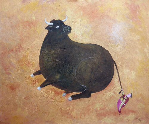 Tauromacho van Bruno Aimetti, Schilderij te koop op Singulart