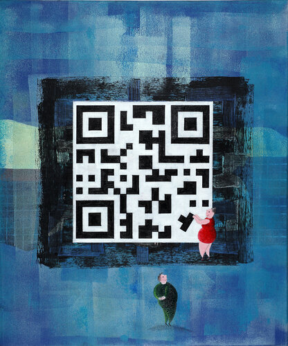 Tatoo van Bruno Aimetti, Schilderij te koop op Singulart