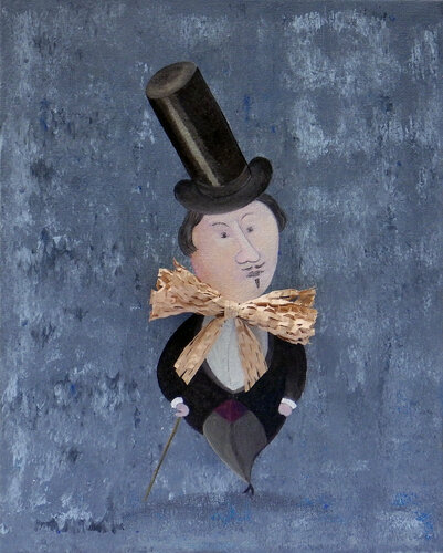 Le dandy se dandine de Bruno Aimetti, Pintura a la venta en Singulart