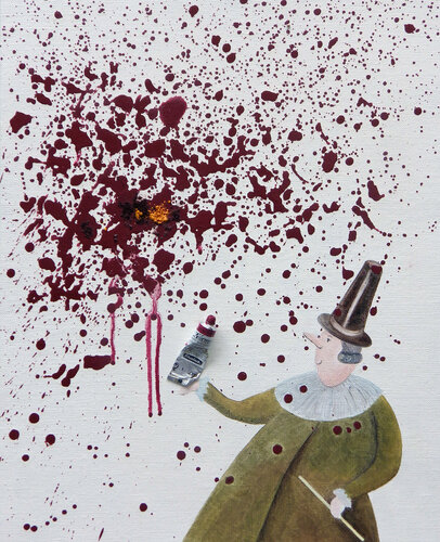 Le magicien ose de Bruno Aimetti, Pintura a la venta en Singulart