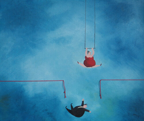 Bye bye my love de Bruno Aimetti, Pintura a la venta en Singulart