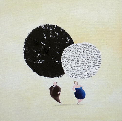 Oui chéri de Bruno Aimetti, Pintura a la venta en Singulart