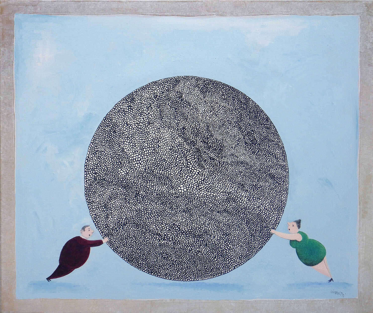 Atmosphère en forme de pelote Bruno Aimetti