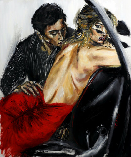 When you fall in love by Ruslana Levandovska, Painting for Sale on Singulart