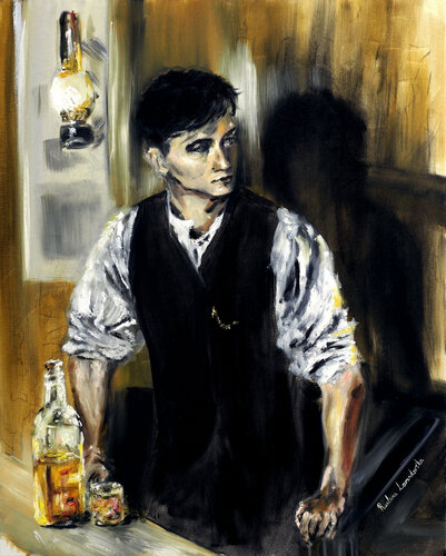 A glance at you di Ruslana Levandovska, Pittura in vendita su Singulart