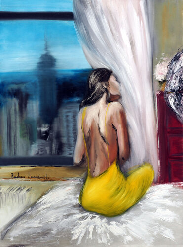 Pillow Talk van Ruslana Levandovska, Schilderij te koop op Singulart