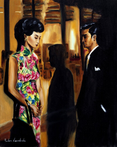 In the Mood for Love de Ruslana Levandovska, Pintura a la venta en Singulart