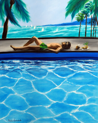 Endless Summer by Ruslana Levandovska, Painting for Sale on Singulart