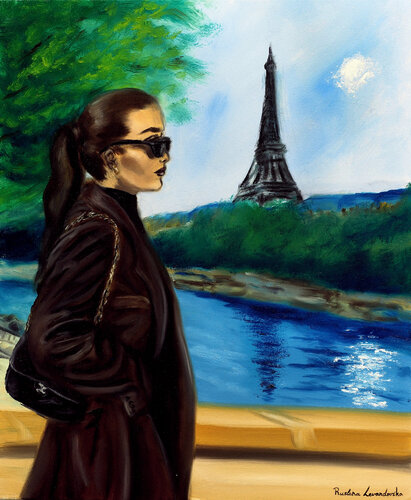 Parisian Afternoon di Ruslana Levandovska, Pittura in vendita su Singulart