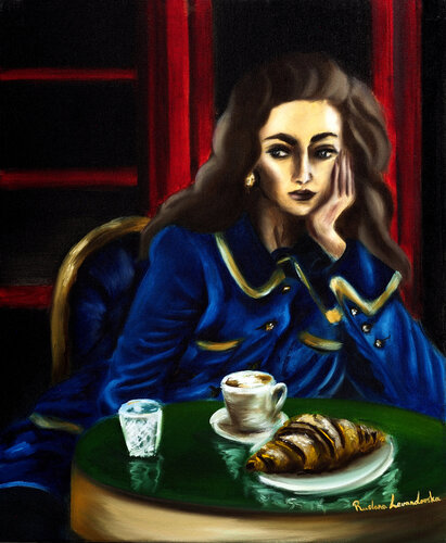 Whispers of Paris von Ruslana Levandovska, Malerei kaufen auf Singulart