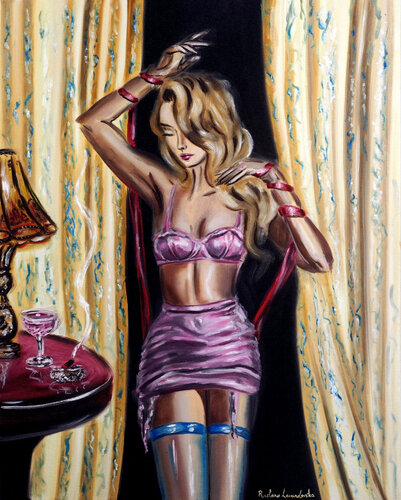 Bound in Silk de Ruslana Levandovska, Pintura a la venta en Singulart
