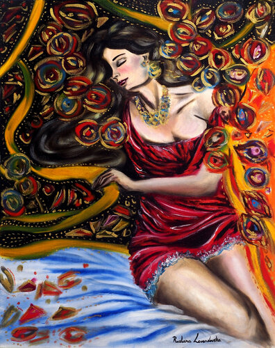 Shimmering Dream van Ruslana Levandovska, Schilderij te koop op Singulart