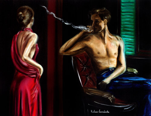 The Last Look von Ruslana Levandovska, Malerei kaufen auf Singulart