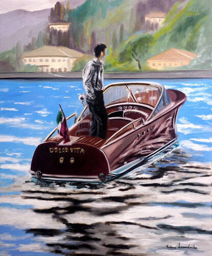 The Dolce Vita Life by Ruslana Levandovska, Painting for Sale on Singulart