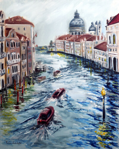 Impressions of Venice by Ruslana Levandovska, Painting for Sale on Singulart