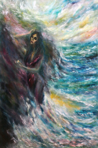 Swayed - a study di Ruslana Levandovska, Pittura in vendita su Singulart