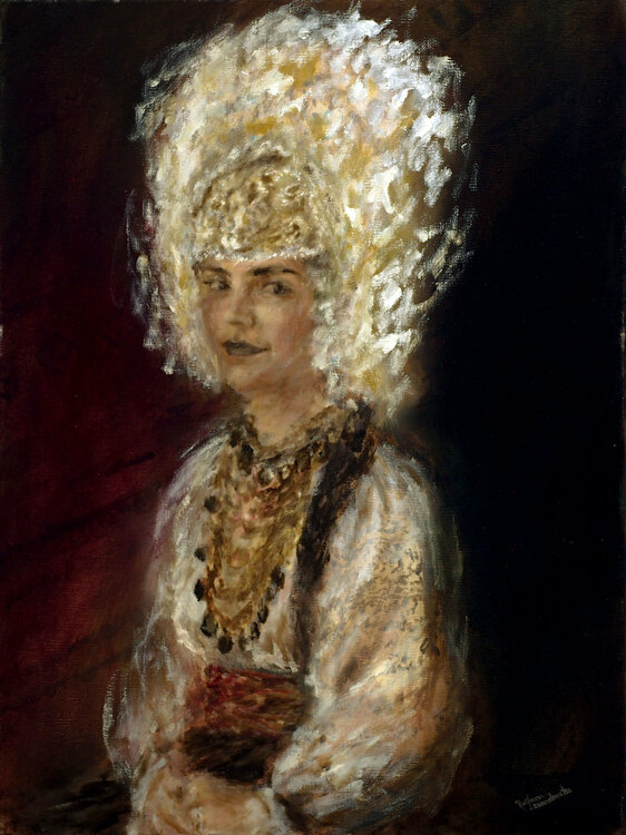 The Ukrainian Girl II - a study Ruslana Levandovska