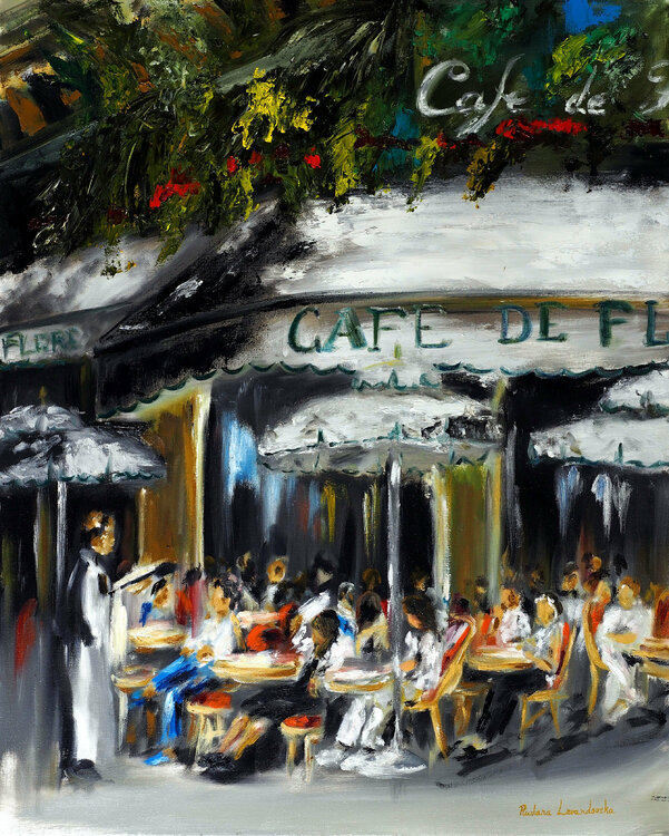 Cafe de Flore, Paris Ruslana Levandovska