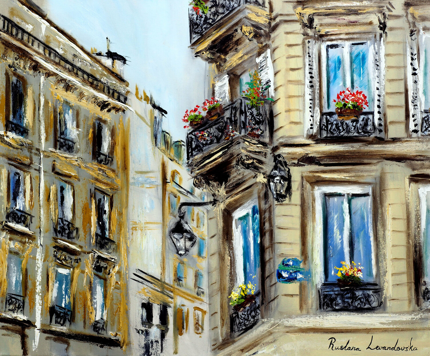 Parisian Balconies Ruslana Levandovska