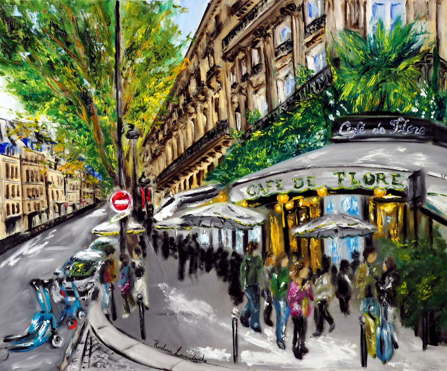 Cafe de Flore, Paris Ruslana Levandovska