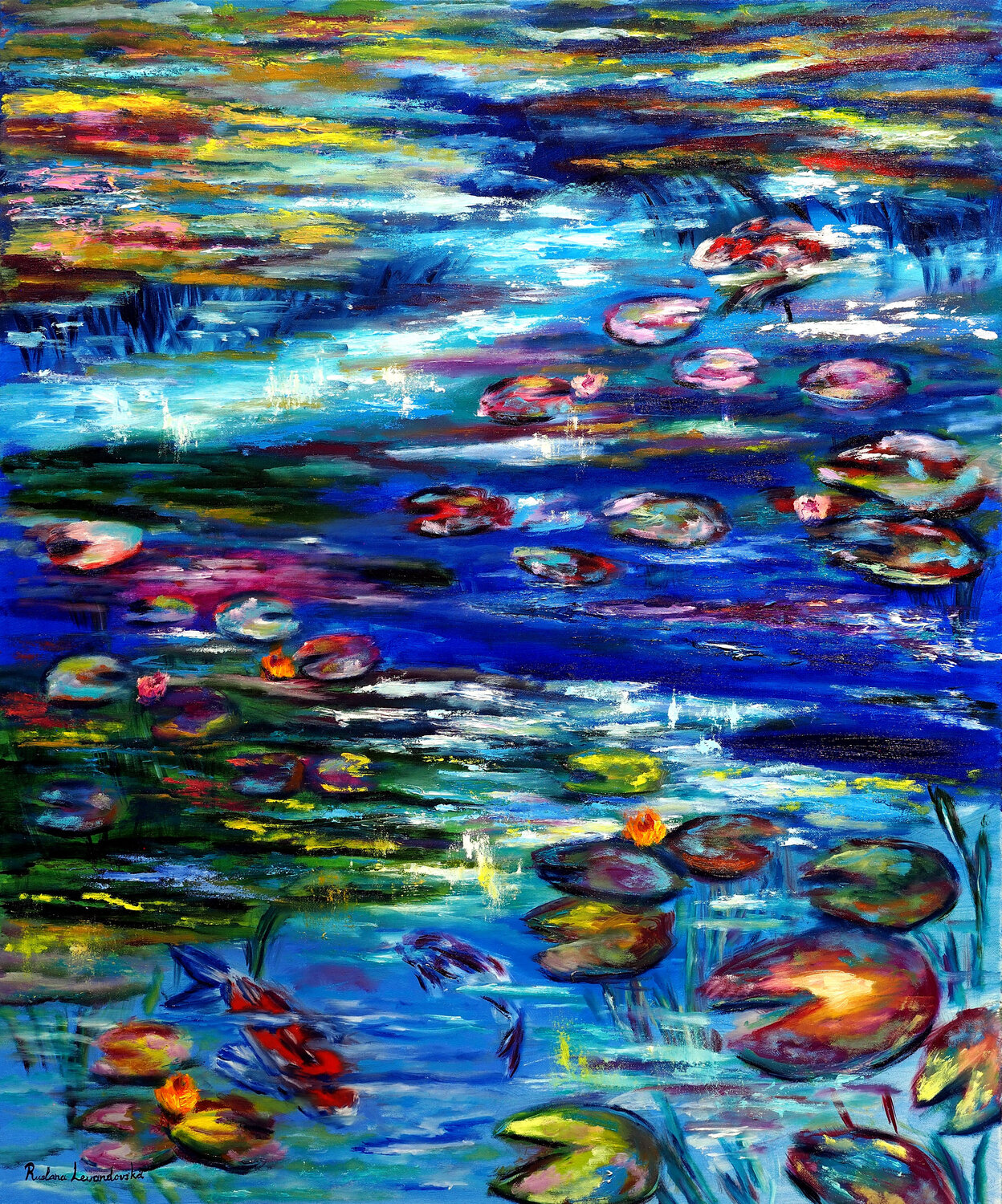 Monet's Pond II Ruslana Levandovska