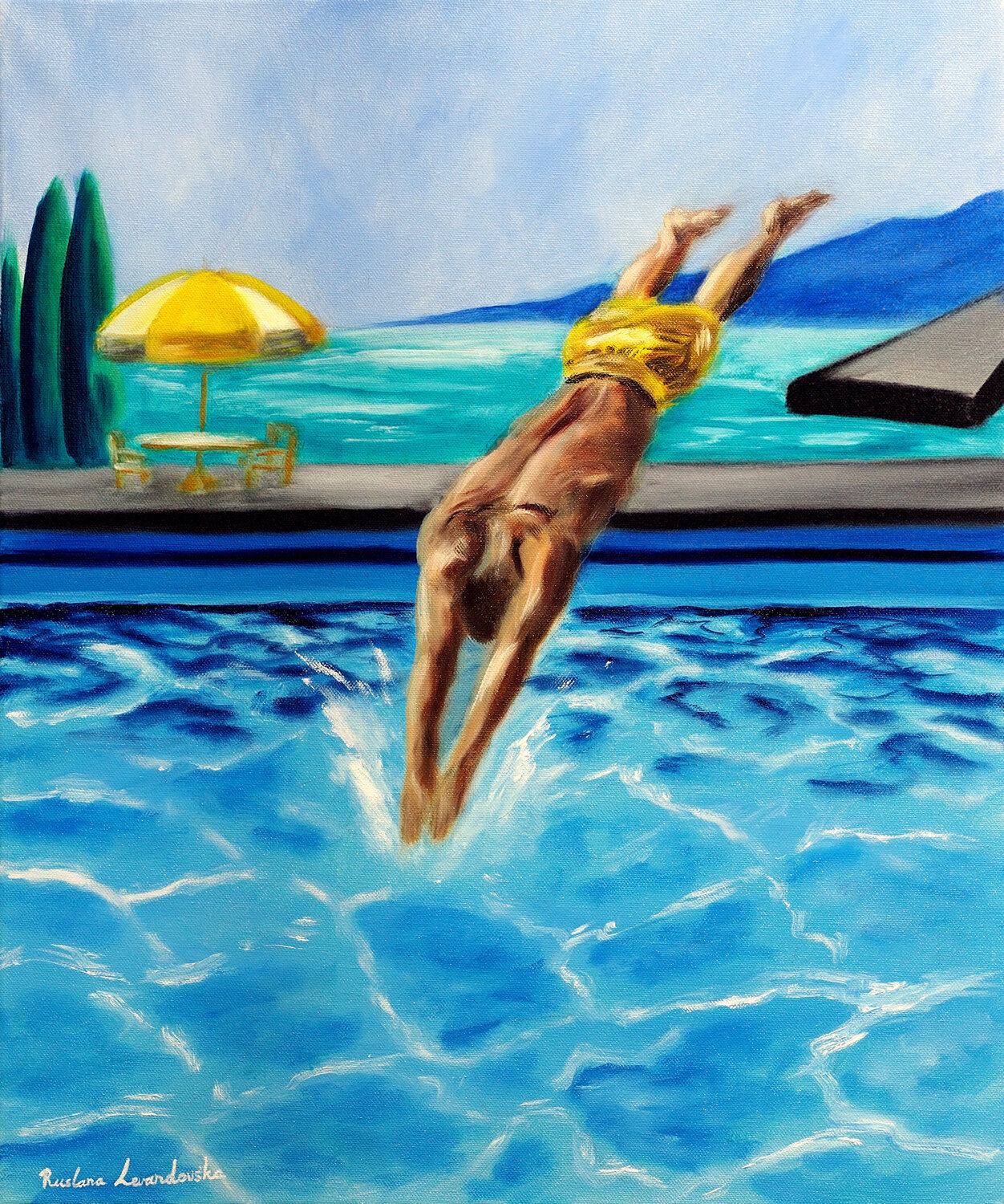 Into the Blue Ruslana Levandovska