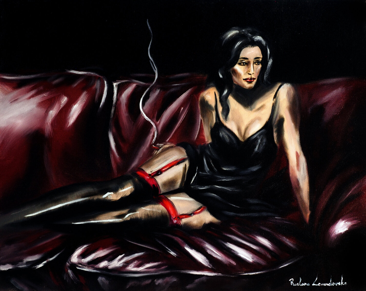 Sultry in Shadows Ruslana Levandovska