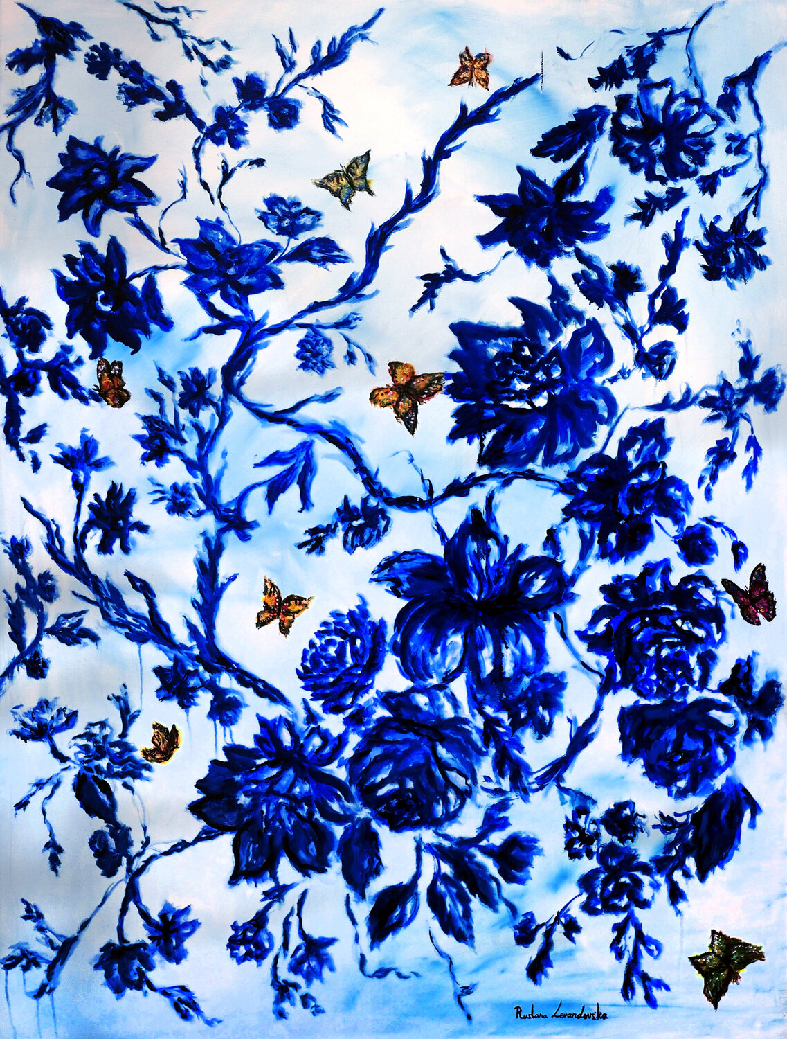 The Blue Garden Ruslana Levandovska