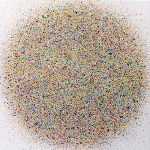 Diverging dot #3 van Astrid Stoeppel, Schilderij te koop op Singulart